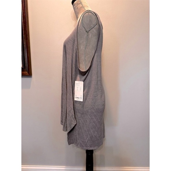 Athleta Women's 2XL Gray Sleeveless Tunic Tank Top Casual Relaxed Fit NWT - Picture 7 of 13